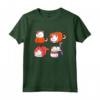 HapTiger Sushi Maglietta - Design Unico Gatto Persiano Sushi - Ideale per Amanti dei Gatti e del Sushi