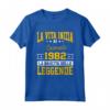 La Vita Inizia Ai Quaranta 1982 - Maglietta Compleanno per Uomo/Donna - Ideale Regalo per 40 Anni - Vintage