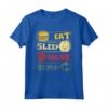 Eat Sleep Solve Repeat Rubik Cube - Cubo magico Maglietta per Uomini, Donne e Bambini - Regalo Compleanno Divertente