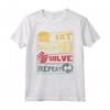 Eat Sleep Solve Repeat Rubik Cube - Cubo magico Maglietta per Uomini, Donne e Bambini - Regalo Compleanno Divertente