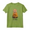 Maglietta Be Happy Zen Little per Bambino Buddha Mandala - Ideale per Yoga e Meditazione - Regalo Unico per Natale o Compleanno