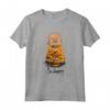 Maglietta Be Happy Zen Little per Bambino Buddha Mandala - Ideale per Yoga e Meditazione - Regalo Unico per Natale o Compleanno