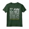 77 Anni di Compleanno - Idee Regalo Divertente Uomo Donna - Maglietta Vintage Edizione Limitata