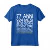 77 Anni di Compleanno - Idee Regalo Divertente Uomo Donna - Maglietta Vintage Edizione Limitata