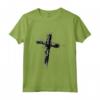 Maglietta con Croce Nera Stile Vintage Street Art Style - Regalo Unisex per Compleanni e Feste - Acquista Online