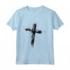 Maglietta con Croce Nera Stile Vintage Street Art Style - Regalo Unisex per Compleanni e Feste - Acquista Online