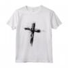 Maglietta con Croce Nera Stile Vintage Street Art Style - Regalo Unisex per Compleanni e Feste - Acquista Online