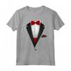 Giacca con Papillon Frase Matrimonio Divertente Maglietta - Ideale per Feste e Matrimoni - Regalo Divertente per Papà e Marito