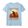 Save A Horse Ride Cowboy - Design Maglietta per Amanti dei Cavalli e Cavalieri - Ideale per Regalo a San Valentino o Festa del Papà