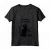 Donna Personale Gatto Servo - Divertente Maglietta Gatto Nero - Regalo Unico per Amanti dei Gatti - Ideale per Capodanno, Natale o San Valentino