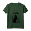 Donna Personale Gatto Servo - Divertente Maglietta Gatto Nero - Regalo Unico per Amanti dei Gatti - Ideale per Capodanno, Natale o San Valentino
