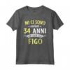 Mi Ci Sono Voluti 34 Anni Di Compleanno Uomo Donna Regalo Maglietta - Edizione Limitata Vintage - Ideale per Feste e Occasioni Speciali