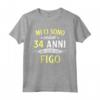 Mi Ci Sono Voluti 34 Anni Di Compleanno Uomo Donna Regalo Maglietta - Edizione Limitata Vintage - Ideale per Feste e Occasioni Speciali