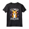 Corgi Mama - Maglietta per Donne e Ragazze Proprietarie di Cane Pembroke Welsh Corgi - Ideale come Regalo per la Festa della Mamma
