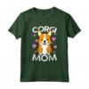 Corgi Mama - Maglietta per Donne e Ragazze Proprietarie di Cane Pembroke Welsh Corgi - Ideale come Regalo per la Festa della Mamma