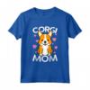 Corgi Mama - Maglietta per Donne e Ragazze Proprietarie di Cane Pembroke Welsh Corgi - Ideale come Regalo per la Festa della Mamma