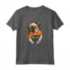 Cool Pug - Pug con Occhiali e Manette Maglietta per Amanti dei Cani - Regalo Unico e Divertente