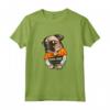 Cool Pug - Pug con Occhiali e Manette Maglietta per Amanti dei Cani - Regalo Unico e Divertente