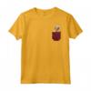 Golden Retriever Tshirt Cane In Tasca - Maglietta Divertente per Amanti dei Cani - Regalo Compleanno Labrador