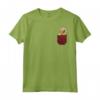Golden Retriever Tshirt Cane In Tasca - Maglietta Divertente per Amanti dei Cani - Regalo Compleanno Labrador