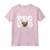Pug Dad Carlino Papà Cane Cucciolo Maglietta - Miglior Papà Carlino del Mondo - Ideale come Regalo