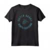 HapTiger: Outer Banks, NC - T-shirt Tartaruga Mare Maglietta da Pesca e Vela - Design Invecchiato