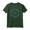 HapTiger: Outer Banks, NC - T-shirt Tartaruga Mare Maglietta da Pesca e Vela - Design Invecchiato