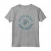 HapTiger: Outer Banks, NC - T-shirt Tartaruga Mare Maglietta da Pesca e Vela - Design Invecchiato