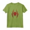 HapTiger Spider-Man Miles Morales Logo Maglietta - Official Marvel Apparel 20MVMM00003A-001 - Ultimate Power Design