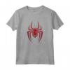 HapTiger Spider-Man Miles Morales Logo Maglietta - Official Marvel Apparel 20MVMM00003A-001 - Ultimate Power Design
