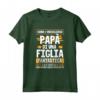 Sono l'orgoglioso padre di una Figlia Fantastica - Papà Maglietta Divertente per Compleanno, Natale e Festa del papà