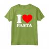 I Love Pasta Maglietta - Funny Pasta Lover Shirt for Food Enthusiasts - Christmas and Birthday Gift Ideas