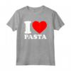 I Love Pasta Maglietta - Funny Pasta Lover Shirt for Food Enthusiasts - Christmas and Birthday Gift Ideas