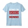 Sono in Pensione, Ora Faccio il Nonno a Tempo Pieno - Maglietta Divertente per Nonno Pensionato - Regalo Originale per Nipote
