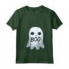 Donna Boo ti vedo! - Fantastico Costume da Fantasma di Halloween Tee Maglietta con Collo a V - Ideale per Vestiti Abbinati in Famiglia
