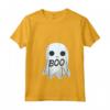 Donna Boo ti vedo! - Fantastico Costume da Fantasma di Halloween Tee Maglietta con Collo a V - Ideale per Vestiti Abbinati in Famiglia
