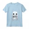 Donna Boo ti vedo! - Fantastico Costume da Fantasma di Halloween Tee Maglietta con Collo a V - Ideale per Vestiti Abbinati in Famiglia
