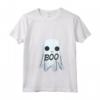 Donna Boo ti vedo! - Fantastico Costume da Fantasma di Halloween Tee Maglietta con Collo a V - Ideale per Vestiti Abbinati in Famiglia