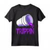 Trapin Viola Tee Shirt Donne Divertenti Drip Harder - T-shirt Sarcastica per Regali Unici e Divertenti - Ideale per Natale, Festa del Papà o Festa della Mamma