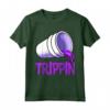 Trapin Viola Tee Shirt Donne Divertenti Drip Harder - T-shirt Sarcastica per Regali Unici e Divertenti - Ideale per Natale, Festa del Papà o Festa della Mamma