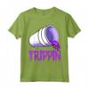 Trapin Viola Tee Shirt Donne Divertenti Drip Harder - T-shirt Sarcastica per Regali Unici e Divertenti - Ideale per Natale, Festa del Papà o Festa della Mamma