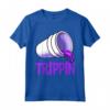 Trapin Viola Tee Shirt Donne Divertenti Drip Harder - T-shirt Sarcastica per Regali Unici e Divertenti - Ideale per Natale, Festa del Papà o Festa della Mamma