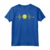 Tennis Heartbeat Grafico divertente - Maglietta da tennis per Uomo e Donna - Ideale come Regalo per Giocatori di Tennis