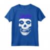 Misfits - Skull Purple Logo Maglietta - Official Band Merchandise for Men and Women - Punk Rock Tee