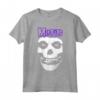 Misfits - Skull Purple Logo Maglietta - Official Band Merchandise for Men and Women - Punk Rock Tee
