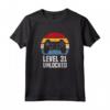 Level 31 Unlocked - Maglietta Compleanno Videogioco 31 Anni - Ideale per Feste a Tema Videogiochi