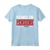 Frase Divertente Sono in Pensione - Regalo Auguri Uomo Donna Maglietta per il Pensionamento - Ideale per Nonni, Zii, Zie, Papà, Mamma, Mariti e Mogli