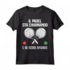 Divertente Il Padel Giocatori di Padel Tennis Maglietta - Design unico per veri appassionati - Regalo perfetto per amici giocatori di padel