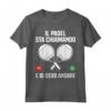 Divertente Il Padel Giocatori di Padel Tennis Maglietta - Design unico per veri appassionati - Regalo perfetto per amici giocatori di padel
