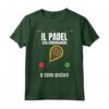 Padel Divertente Giocatore Paddle Racchetta Chiama Maglietta - Ideale per gli Appassionati di Padel e Tennis Padel